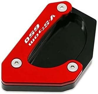 Extension béquille Vstrom 650 Suzuki plaque de support CNC Premium