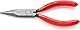 KNIPEX Langbeckzange mit Kunststoff überzogen schwarz atramentiert 140 mm, 30 21 140