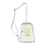 Officially Authorized FIFA World Cup 2026 Vinyl Sling Bag - Gold Emblem Crossbody Chest Pack with Adjustable Strap - Secure Travel & Match Day Carrier for Phone, Wallet & Essentials