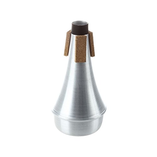 TOOGOO(R) Nuevo Sordina recto de trompeta de practica de alta calidad Aluminio para trompetas Jazz Musica
