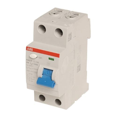 ABB Stotz S&J 8012542992738 Disjoncteur différentiel F202F-25/0,03 2P Type F 25 A 30 mA