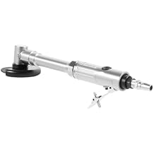 Angle Grinder Pneumatic Angle Grinding Cutter Long Handle Air Cutting Machine Pneumatic Cut off Tool 90PSI for Automobile Repair Hardware Processing Injection Molding Processing