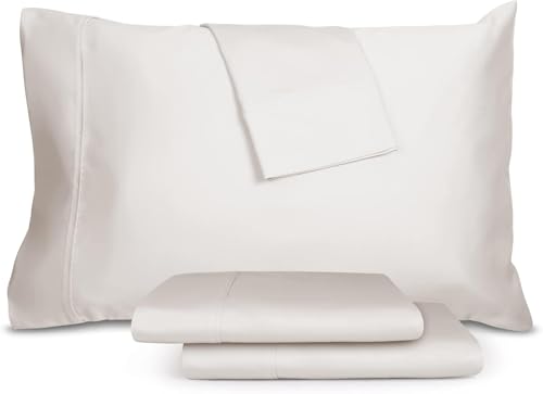 CELLIANT® Infrared Luxury Bed Sheet Set – Soft, Breathable Cotton-CELLIANT Blend with a Cool Touch, Wrinkle & Fade Resistant 400-Thread Count, 15″ Deep Pockets, Made for Restful Sleep, King Size