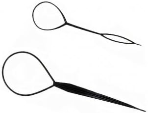 Shop4Jewelry365(TM) 1Set(2Pcs)- Colorful Tail Style Hair Braid Ponytail Maker Styling Tool