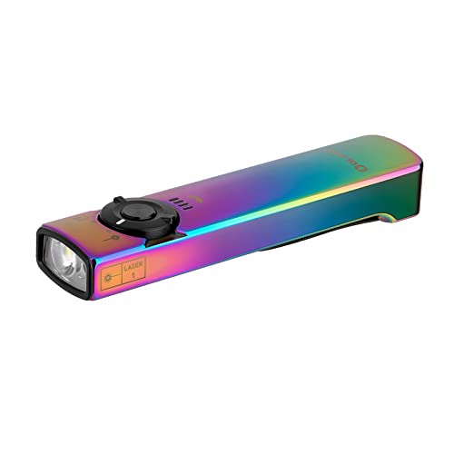 OLIGHT Arkfeld EDC Torch, 1000 Lumens Rechargeable LED Torch with Green Beam and White Light