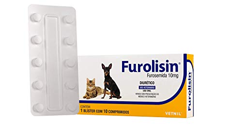 VETNIL Furolisin 10Mg 10 Comprimidos Vetnil