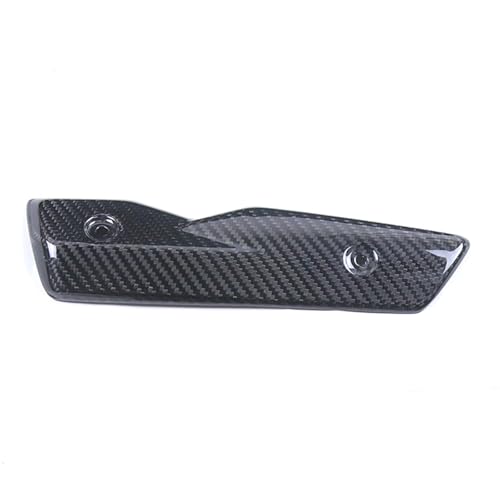 Bouclier thermique gauche en carbone pour 1290 Super Duke R, finition carbone premium mat