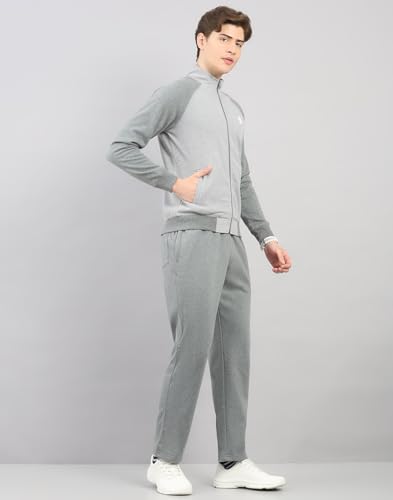 Image of Monte Carlo Mens Regular Fit Full Sleeve Round Neck Tracksuit | Men Track Suit | Stylish Sportswear Set with Jacket and Lower | Activewear Set For Men's (Pack of 1)