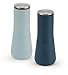 Produktbild Joseph Joseph Milltop Krümelfrei schmutzfrei Salz- und Pfeffermühlen-Set Blau, Keramikmühle