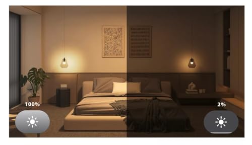 Philips Hue Smart Lighting Starter Kit mit 3 Lampen und Bridge, Weiß- und Farbatmosphäre, E27-Lampen, 806 Lumen, 60 W, inklusive Bridge, App-Steuerung, kompatibel mit Alexa und Google Assistant - 3