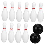 Divertissant et passionnant : idéal pour les réunions de famille et les fêtes d'anniversaire, cet ensemble de bowling offre divertissement et plaisir pour les âges, équipement de bowling, quilles miniatures