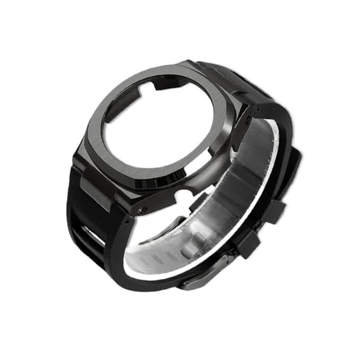 Boîtier acier GA-2100 avec bracelet silicone pour remplacer la résine