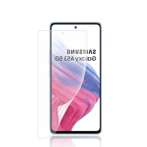 【アンチグレア】Galaxy A53 5G 用 フィルム【柔らかいTPU素材 自動修復】Galaxy A53 5G SCG15 / SC-53C 専用 アンチグレア フィルム 非ガラス 指紋認証が可能 TPU素材 3D設計 反射防止 SCG15 / SC-