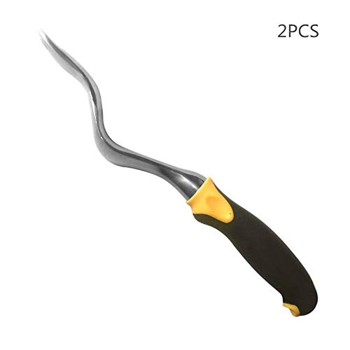 WG Garden Manual Weeding Machine, Weeding And Root Removal Device, Rust-Proof, Wear-Resistant, Suitable for Garden Lawn Weeding