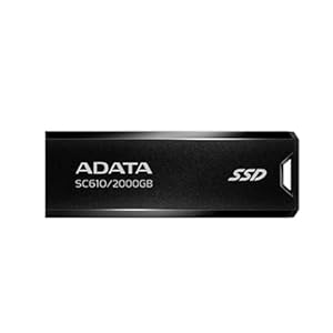 ADATA Externe Festplatte SC610 2 TB SSD 6, 3 cm (2, 5 Zoll)