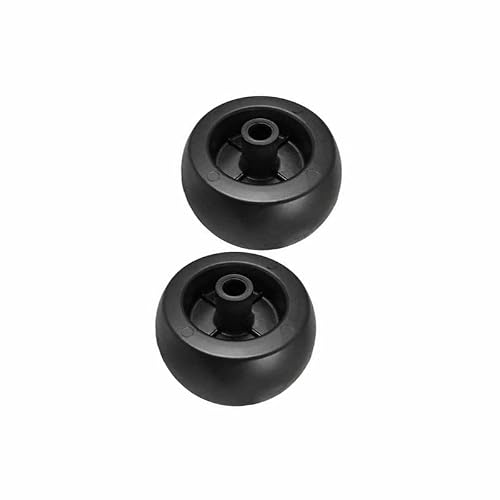 (AM) New 484230 (2) Pack 5" Plastic Deck Wheel for Bobcat 2721512 for Grasshopper USA Made + Model List in The Description