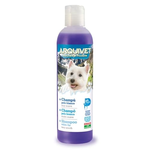 Arquizoo-shampoo per cani la raccolta: bianco