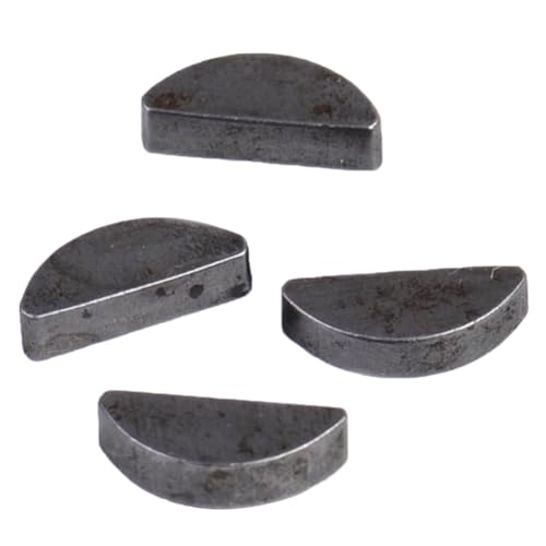 Clé Woodruff métrique en métal 4x14x4mm pour vilebrequin