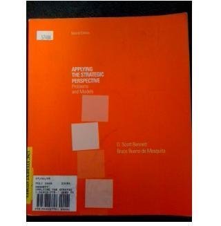 Applying the Strategic Perspective: Problems an... 1568027753 Book Cover