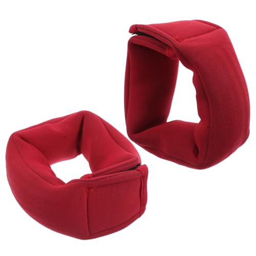 CIYODO 2 Piezas Pesas Tobillo Ajustables Sacos Arena Portátil para Fitness Mujer y Entrenamiento Fuerza Brazaletes Muñeca Resistentes y Cómodos para Correr y Gimnasio