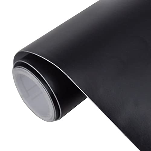 BkWrapping Pellicola Adesiva per Auto Nero Opaco, Pellicola Rivestimento Protezione Adesiva, Car Sticker Wrapping (200cm x 150cm)