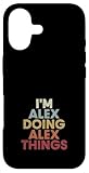 Alex Name Alex Personalized Name First Given Case for iPhone 17