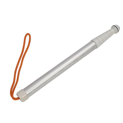 Teleskopowa laska do chodzenia, regulowana laska odblaskowa dla osób niedowidzących, długość od 29 cm do 128 cm