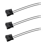 Powkos 3 Pcs Ignition Coil Connector Plug PT2045 Compatible with Toyota Supra Lexus IS300 GS300 SC300 1JZ 2JZ Engines Replaces WPT-1094 AU2Z-14S411-ADA 90980-11246 7283-8226-30 90980-11885 9091