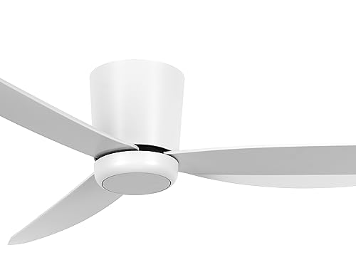 LUCCI AIR Array Deckenventilator mit 3 Flügeln, 6 Geschwindigkeiten und 137 cm Durchmesser, sehr leise und sparsam incl. Fernbedienung und Leuchtmittel-2