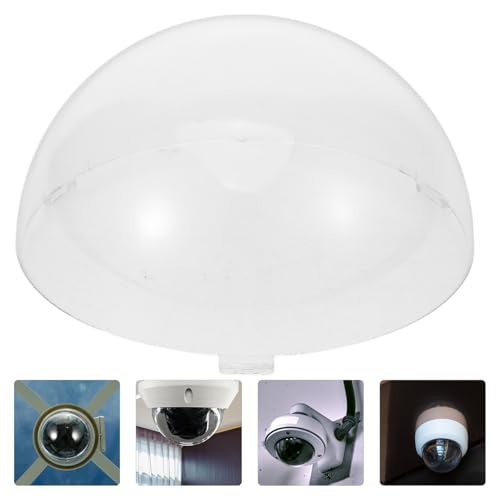 Cubierta de cámara de seguridad acrílica de 4 pulgadas Housoutil transparente 3