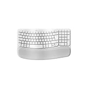 Безжична ергономична клавиатура Logitech Wave...