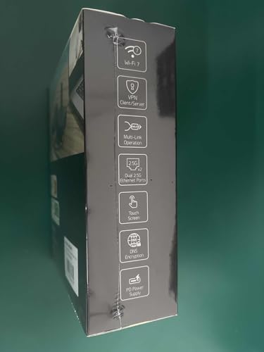 GL.iNet GL-BE3600 (Slate 7) Portable Travel Routers, Gigabit Wi-Fi 7 Dual Band Pocket, OpenVPN and Wireguard Compatible for Public Networks and Hotels, Beginning/Cruising/RV/Airplane Friendly