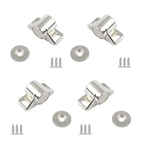4PCS亜鉛合金はノイズレスキャビネットドアストッパー食器棚閉鎖ハードウェアを家に使用する静かなクローズを使用する