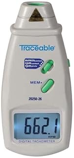 Digi-Sense Digital Contact/Photo Tachometer with NIST-Traceable Calibration
