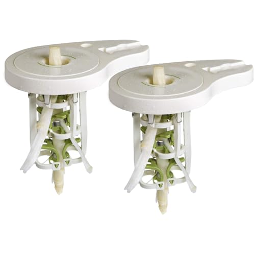 Spargelschäler, Spezialschälmesser, Spezialschälmesser für Spargel, mit 6 Präzisionsklingen, Spiralclip und Stößel, manueller Nicht elektrischer Spargelschäler Spargelschäler, Spezialschälmesser, Spezialschälmesser für Spargel, mit 6 Präzisionsklingen, Spiralclip und Stößel, manueller Nicht elektrischer Spargelschäler