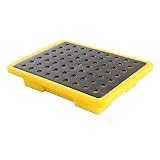 GTHTUHFD Vassoio di Contenimento per Liquidi Che Fuoriescono, Vassoio Piatto per Secchio di Vernice in Polietilene, Rimovibile, Piattaforma di Trasporto A Prova di Perdi,490x355x95mm