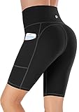 ➤Elastische & Luftige Radlerhose: Ewedoos Sport Shorts Damen bestehen aus innovativen Cool-Tech Stoffen, die schweißableitend sind und lässt die Sportleggings schnell trocknen. Dank dem elastischen und butterweichen Material fühlen Sie sich wirklich wohl in Ihrer Haut, sitzt wie eine zweite Haut. Diese kurze Hose Damen in klassischen Farben ist in jeder Bewegung blickdicht, ideal für den Alltag zum Entspannen, Fitniss, Sport oder Yoga in der Sommerhitze.