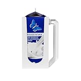 Carton Caddy XL Half Gallon Milk Carton Holder with Handle, Juice Box, Soda Bottle and Milk Half Gallon Holder with Handle, Rust Free, Dishwasher Safe, Reusable, Easy to Clean, Ergonomic