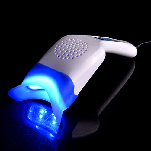 Image of Dental Teeth Whitening Lamp System LED Bleaching Accelerator Cool Blue Light 6 Powerful LED Tubes