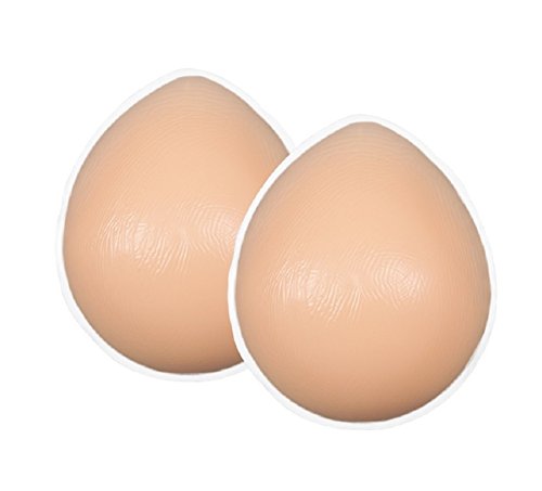 NuBra Beach Triangles Adhesive Silicone Triangle Pads, Pale Peach, One Size