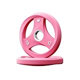 RitFit AURASPIN Olympic Grip Plates, 2-Inch Weight Plates for Weightlifting and Strength Training in Home & Gym