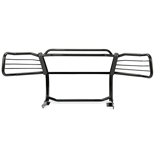 Hecasa Brush Guard Compatible With 2003-2017 Ford Expedition Bumper Grille Guard Bar Protection Protector Black Steel Powder Coated #TOP5