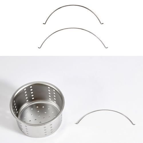 Gancho para colador de fregadero de cocina, acero inoxidable, 4 unidades miniatura 4