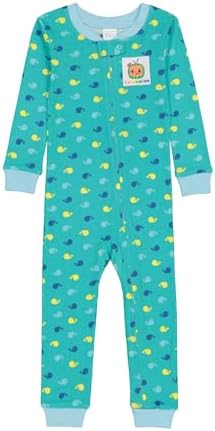 CoComelon Boy's Cocomelon Boys' Footed Blanket Sleeper Pajama Set