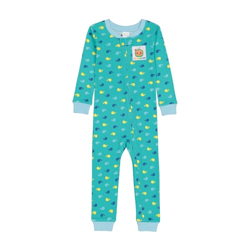 CoComelon Unisex Kids’ Footless Snug-fit Cotton Onesie Pajamas, Jj Outfit, 24M