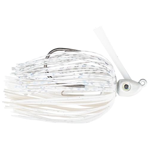Strike King Hack Attack Heavy Cover Swim Jig Fishing Lure Skirted Jig Heavy Weed Guard 5/0 Gamakatsu Extra-Strong Siwash Hook