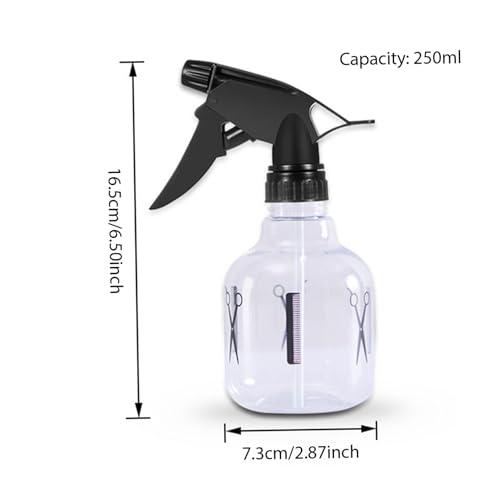 Botella rociadora de agua para cabello 250ml miniatura 4