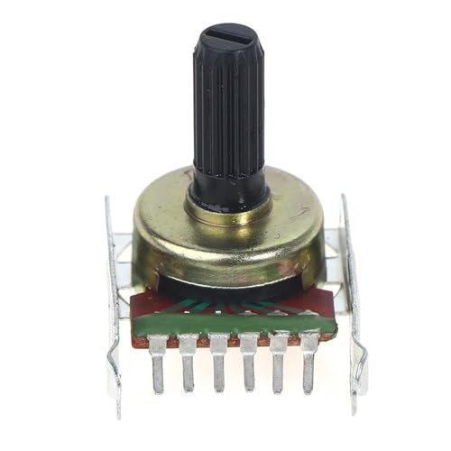 Potentiomètre B50K rotatif Type 161 à double piste pour un réglage précis du volume de son
