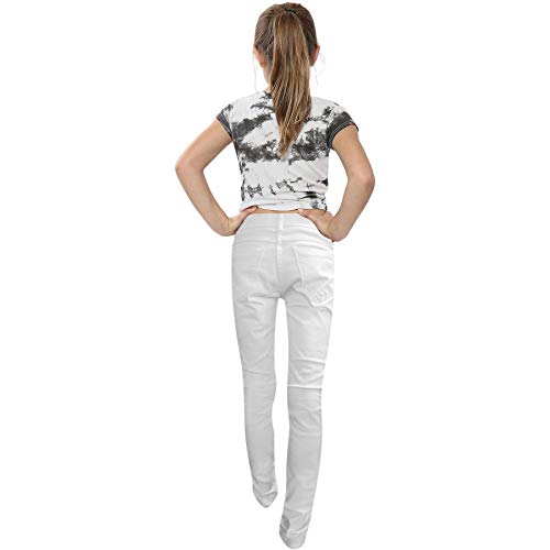 Pantalons nouveau mode décontractée en coton stretchable 3-14 ans - 4