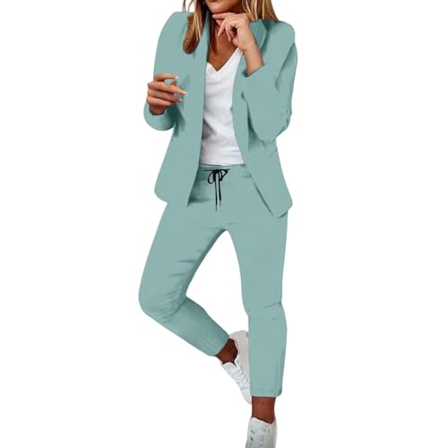Tailleur pantalon femme curvy grande taille complet veste blazer fluide ajusté